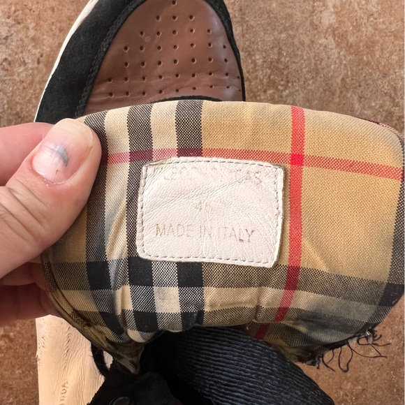 Burberry Men’s Sneakers Shoes Size 46 12 - Picture 4 of 9
